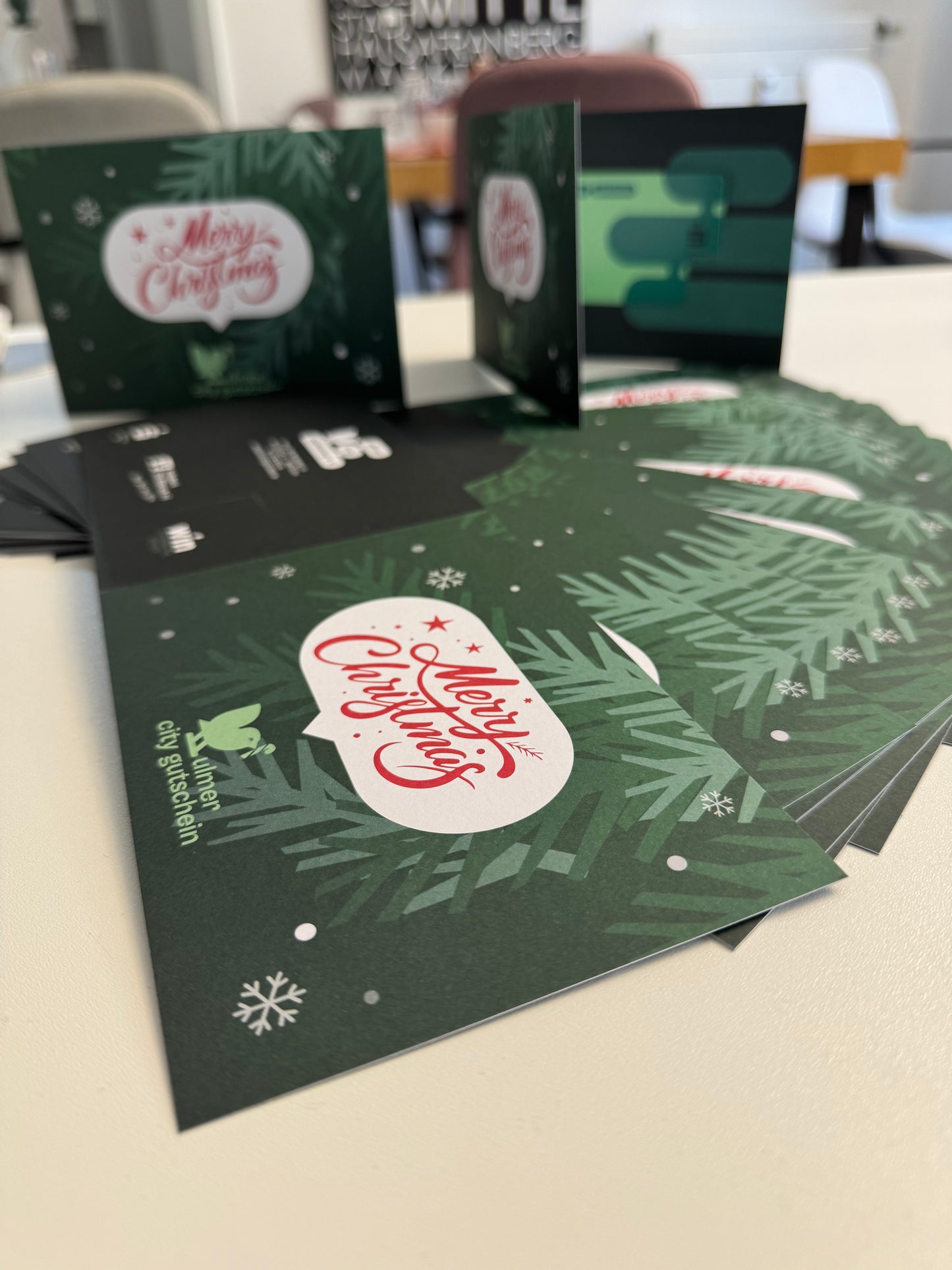 Weihnachts-Kartenhalter