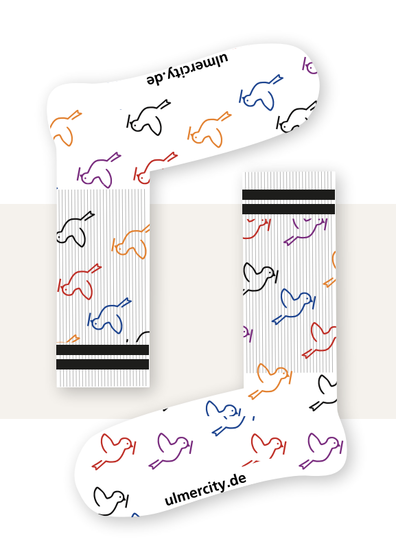 Ulmer City Spatzensocken 2.0